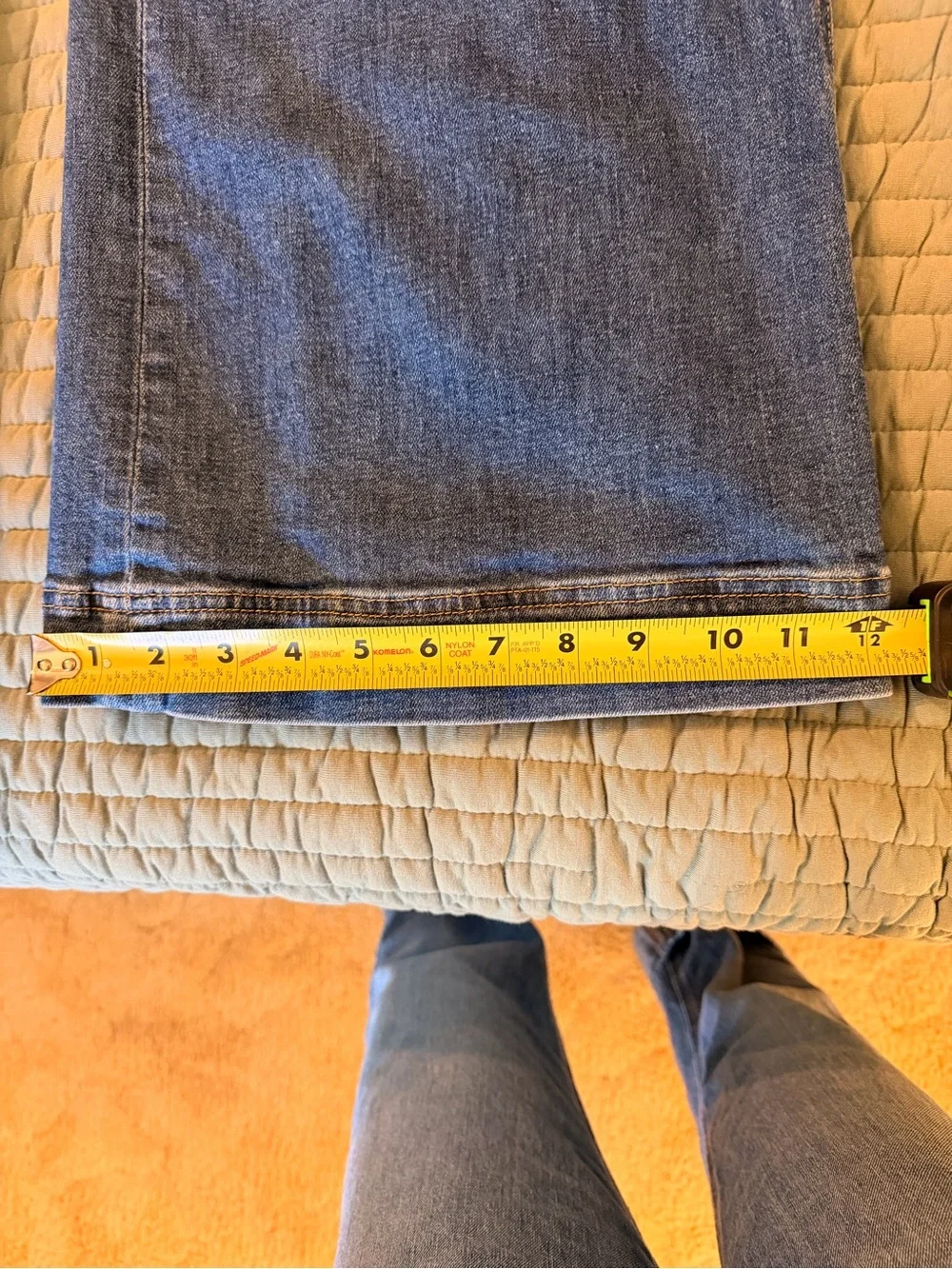 Maeve Wide-Leg Jeans in Medium Blue Denim - Picture 7 of 10